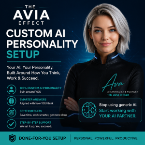 The Avia Effect AI Partner Setup