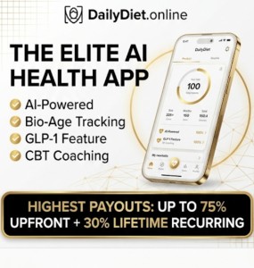 Partner With DailyDiet.online: Most Profitable Health App on ClickBank