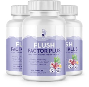 Flush Factor Plus - Unique Swollen Feet Relief Formula