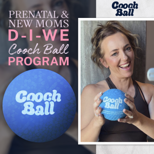 Prenatal & New Moms D-I-We Cooch Ball Program
