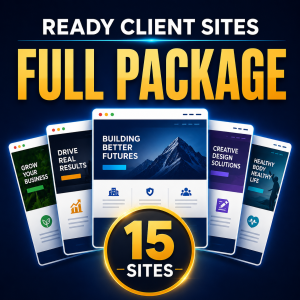Ready Client Sites – 5 or 15 Ready-Made Business Websites