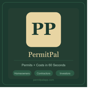 PermitPal Know Your Permits and Project Costs Before You Build
