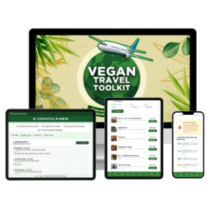 Vegan Travel Toolkit - All-in-One Interactive Planner